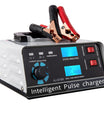 Smart Batterie Ladegerät 12V 30A/24V 15A Automotive Batterie Ladegerät Erhaltung Smart Puls Reparatur für Auto Lkw Boot Motorrad