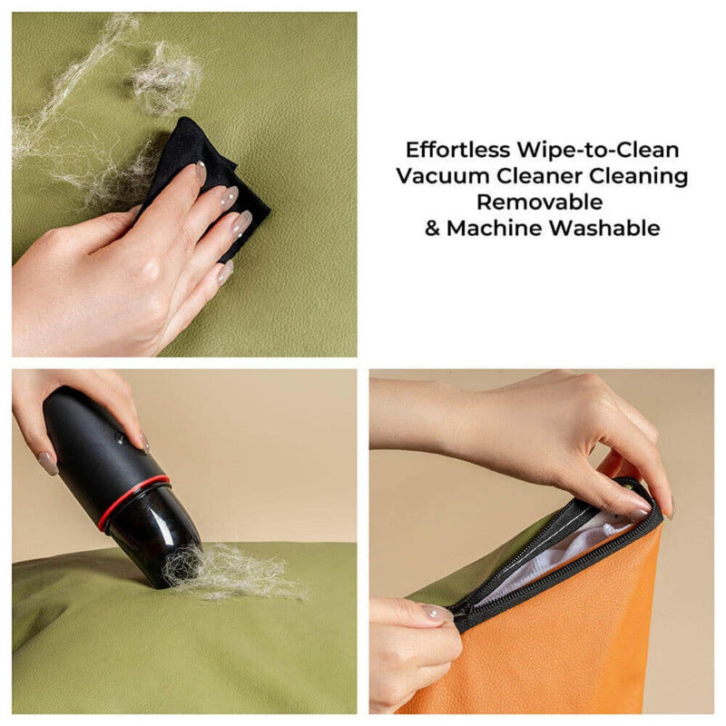 NOEIFEVO Leder-Auto-Hundebett für kleine und mittelgroße Hunde bis 17 kg, wasserdichter, waschbarer erhöhter Sitz für Reisen und den Heimgebrauch, tragbar und sicher