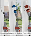 NOEIFEVO EV Ladegerät Adapterset für 22KW Mobile Wallbox/EV Ladegerät/Ladestation auf CEE rot 16A / CEE blau 16 A / 230V Haushaltssteckdose