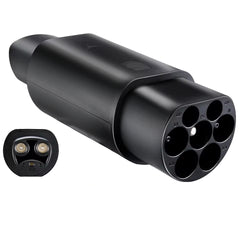 NOEIFEVO Typ 2 auf Tesla Adapter AC 7,2 kW 32A 220V, passend für Tesla Model S/X/3, für Typ 2 AC EV-Ladegerät zum Laden von Tesla-Fahrzeugen