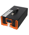 Wechselrichter 5000W auf 12000W Spannungswandler reine Sinuswelle 12V 24V 48V 60V 72V 96V auf 230V Wechselrichter mit LCD-Spannungsanzeige