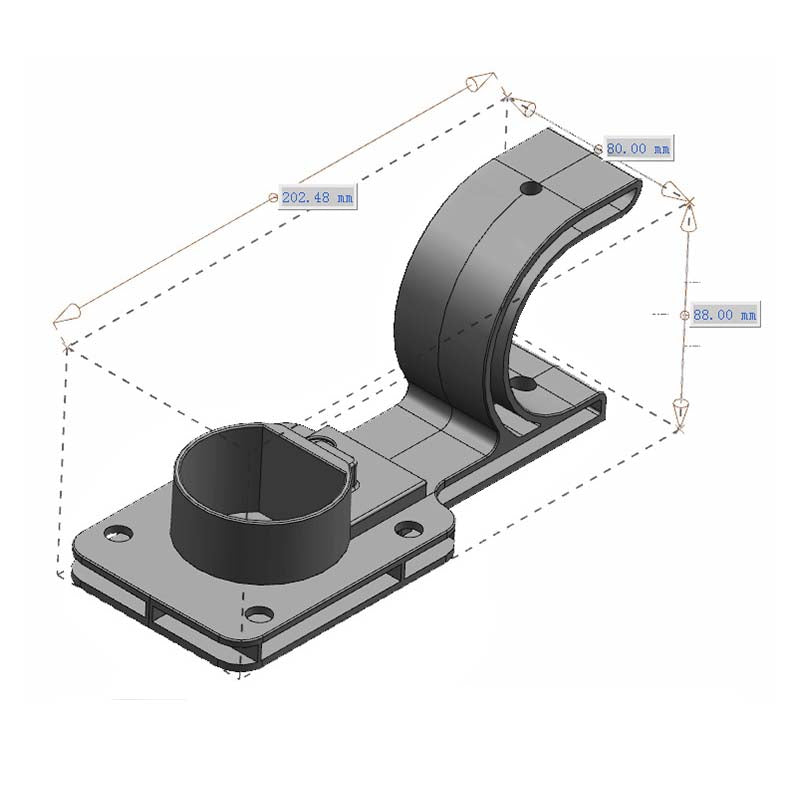 NOEIFEVO TYP 2 Ladegeräthalter mit Schloss, Wandmontierter Ladekabel-Organizer, Diebstahlsicherung für EV-Ladegerät