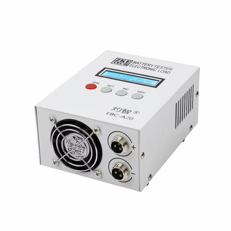 EBC-A20 Batterietester, 30 V, 20 A, 85 W, Li-Ionen-Batteriekapazitätstester, 5 A Ladung, 20 A Entladung, unterstützt PC-Softwaresteuerung