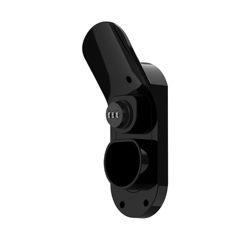 EV Wandhalterung mit Diebstahlschutz für Typ 1 / Typ 2 Ladestecker – Kabelhalterung, abschließbar, 25 kg Traglast