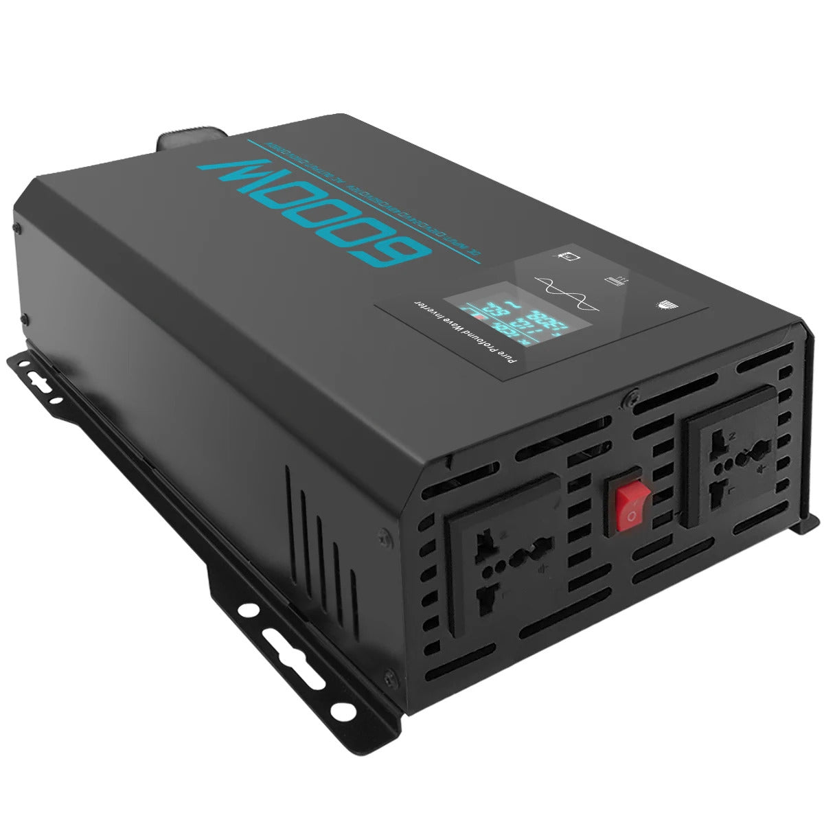 Reiner Sinuswellen-Wechselrichter – 12V & 24V auf 220V Dualspannung | 48V, 60V & 72V auf 220V Dreifachspannung | 5000W/6000W Optionen Ideal für Wohnmobile, Solarbatterien