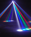 60W 4 Arm Partyleuchte, RGBW-LED-Bühnenleuchte mit Fernbedienung/DMX-Steuerung, Discolichter für Hochzeiten, Partys, KTVs, Clubs und Bars
