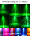 40W LED párty svetlo, Bee's Eye 5 v 1 efektové svetlo, RGB stroboskopický svetelný projektor s rôznymi vzormi na pódiové osvetlenie pre DJ-ov, diskotéky, párty a svadby