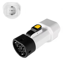 NOEIFEVO Typ 2 V2L-Entladeadapter,  Elektrofahrzeug-16-A-Entladeschukosteckdose für den Außenbereich, kompatibel mit ZEEKER/Geely EX5/Renault/Nammi/Xpeng