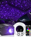 Funkelnde Sternenhimmel Glasfaserbeleuchtung für Auto/Zuhause – Sternenhimmel-Set mit App-/Fernbedienung & Musikmodus, RGBW Lichtmodul mit 2m/3m Glasfaserkabel [Energieklasse G]