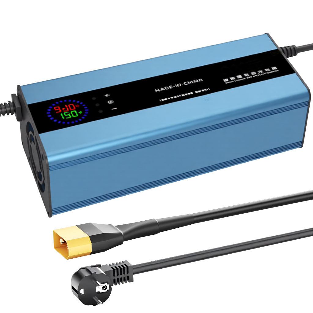 NOEIFEVO 2-10A Strom 10-93V Spannung Einstellbar Li-Ion LiFePO4 Lithium-Ladegerät Für 36V 48V 60V 72V 84V Batterie