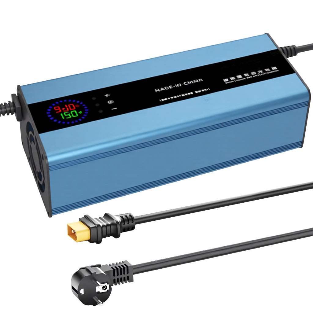 NOEIFEVO 2-10A Strom 10-93V Spannung Einstellbar Li-Ion LiFePO4 Lithium-Ladegerät Für 36V 48V 60V 72V 84V Batterie