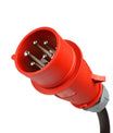 Typ 2 Mobile EV Ladekabel, 11KW 16A 3 Phase Elektrofahrzeuge Ladestation, Schnelleres Heim EV Ladegerät für Typ 2 Auto, Schuko Adapter für Reisen